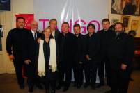 Con el Embajador de España en Buenos Aires, Diego Rivarola y otros